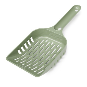 Совок для уборки кошачьего туалета "Юта"  ALTA (оливковый) (уп.20)