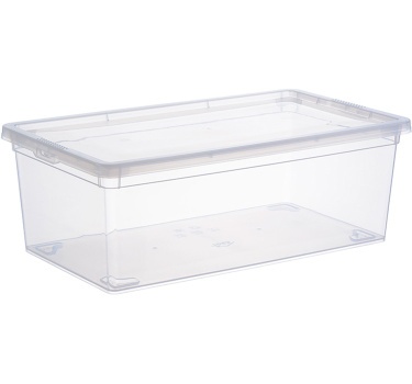 Ящик 5,5л 340*190*120мм (прозрачный) М 2351 (РФ)