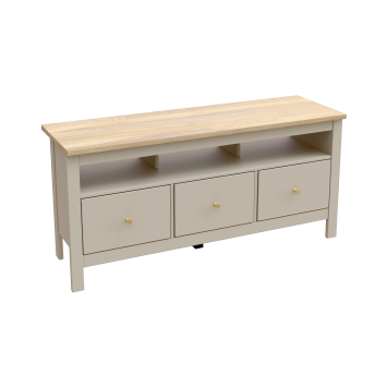 2.08.03.090.20 САГА тумба 3 ящика кашемир/ясень р.1312*414*622Н