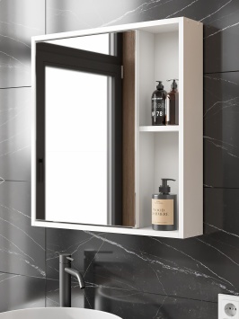 Шкаф навесной ШКН 8 Белый CUBE р:600*120*650