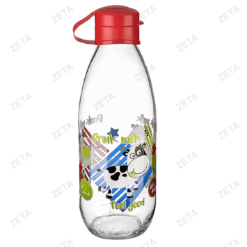 Бутылка стеклянная 1л мод.KC-391(Турция)