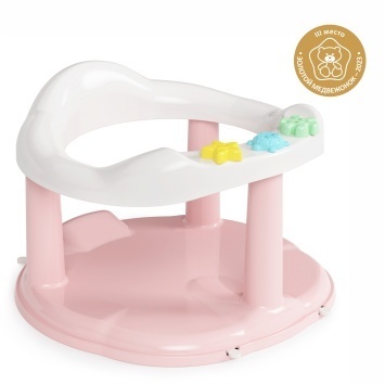 Сиденье для купания детское (розовый) (уп.8) (Альтернатива РФ)