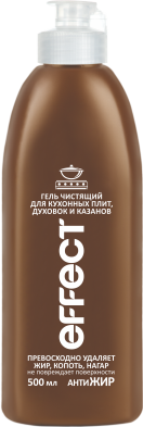 Гель для кухонных плит "Effect" 500 мл, Антижир