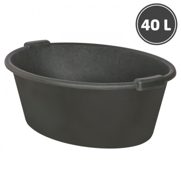 Таз 40 л "Флора" м/п непищ.