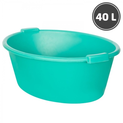 Таз 40 л "Флора" м/п пищ.