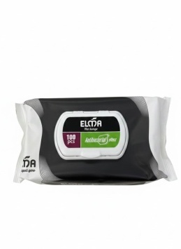 Cалфетки влажн. 100шт Antibacterial мод 511 Elma (Узб)