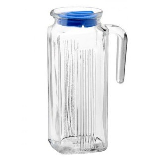 Графин FRIGO BLUE 1000 мл с голубой крышкой 1*6, 80051 SL