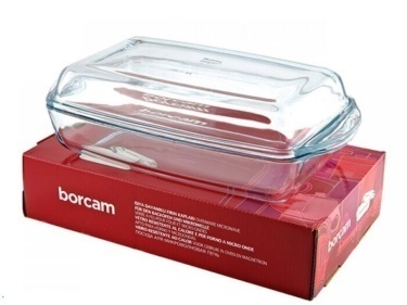 Форма BORCAM прямоугольная для М/В с крышкой 2,8лт 1*4, 59010