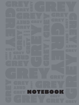 MyArt. БЛОКНОТ в клетку Total Grey. Grey 2