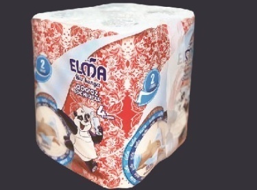 Полотенца бумажн. 4шт мод 401 Elma (Узб)