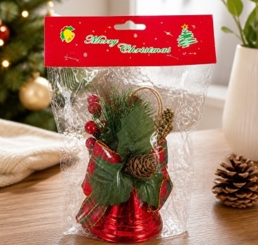 Елочное украшение Елочка ниточная Merry Christmas