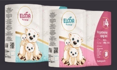 Бумага туалет. 4шт Euro pack мод 108 Elma (Узб)