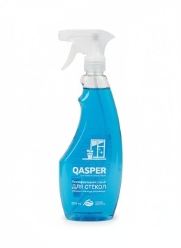 "Qasper" Универсальный спрей для стекол "Горная свежесть", 500 мл.