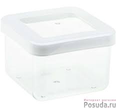 Емкость для сыпучих продуктов СТЕП 0,5л 10х10х7см М 1290 (М-пластика РФ)