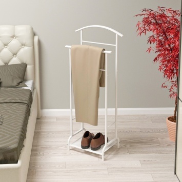 Вешалка костюмная "Римини 2" (RIMINI 2 costume hanger) (Белый)