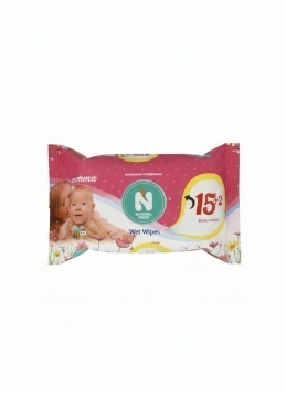 Влажные салфетки NATURAL FRESH XL Baby Red 17шт