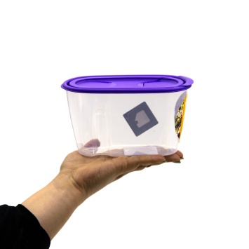 Емкость для сыпучих продуктов 0,9л М 1220 (М-Пластика РФ) б/х