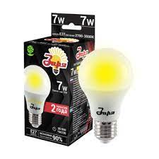 Лампа светодиодная Заря А60 А3 5W E27 4200К (станд) (1519)