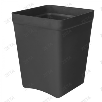 Ведро-табурет 40 л м/п черн.