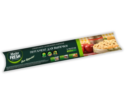 Пергамент для выпечки (силиконизир, 38 см) 5 м Master FRESH