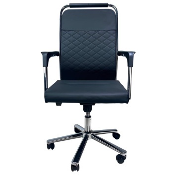 Кресло мод ZM-B888 черн PVC (ВИ)