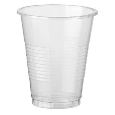 Стакан хол/гор, 0,50л, прозрачн., ПП 12 шт/уп